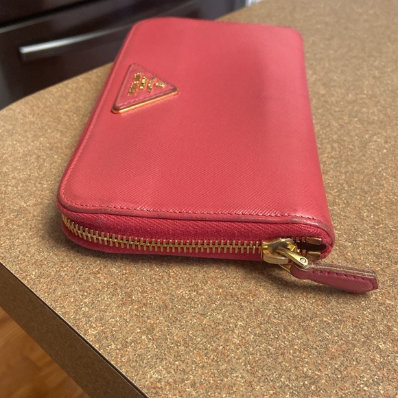 Prada Saffiano Zip Around Wallet - Picture 3 of 16